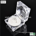 Clear acrylic ring box,small plastic ring boxes